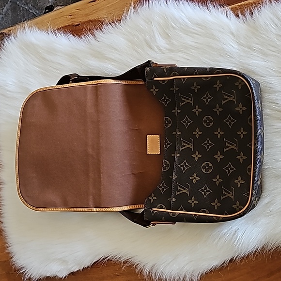 Louis Vuitton Bosphore Crossbody Messenger PM Brown Tan Monogram - Picture 4 of 16